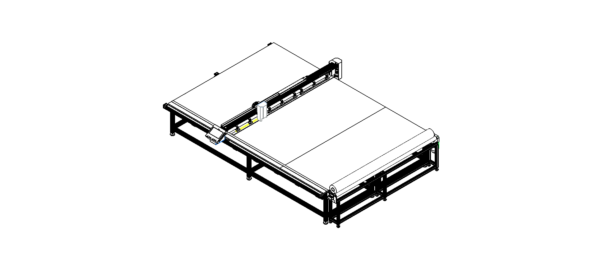 QCM-5300 - Cutting Machine for Technical Textiles